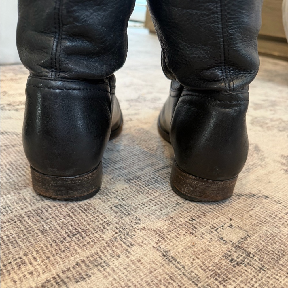 Frye Women's Cara Roper Tall Boots size 9 Black - Picture 14 of 15